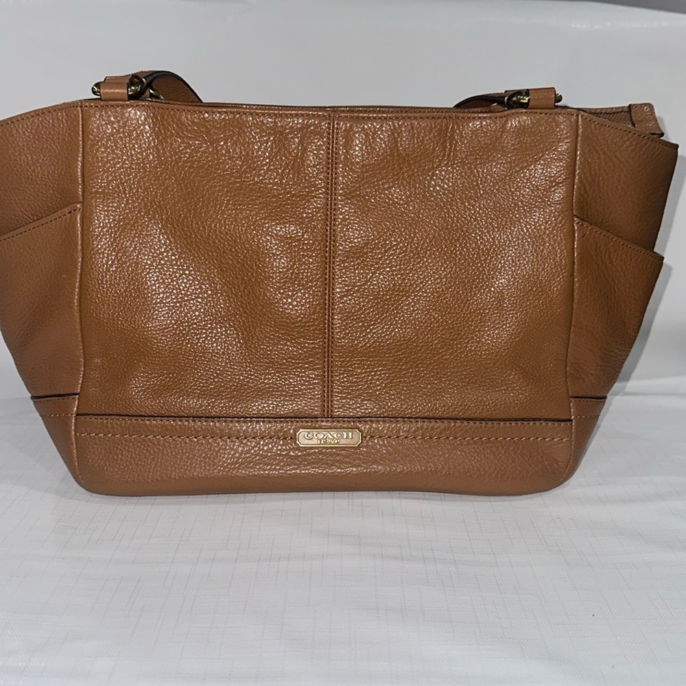 Coach Bristish Tan Leather Women's Bag